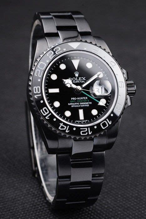 rolex pro hunter gmt master ii pvd replica|gmt master watches for sale.